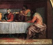 Andrea del Sarto The Last Supper (detail) aas oil painting on canvas
